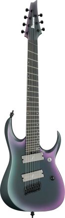 Ibanez RGD71ALMS BAM 7-String Electric Guitar in Black Aurora Burst Matte