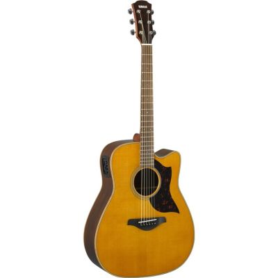 Yamaha A1M Acoustic Electric Guitar - Vintage Natural