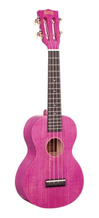 Mahalo Island Series Concert Ukulele in Berry Crush