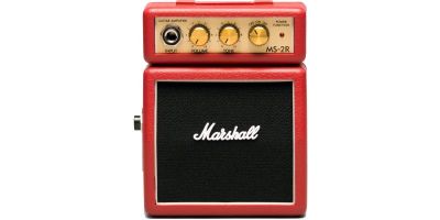 Marshall MS-2R Mini Amp in Red
