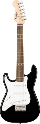 Squier Mini Stratocaster Left-Handed, Laurel Fingerboard, Black