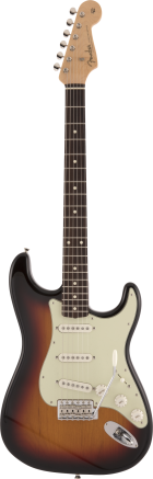 Fender Made in Japan Heritage 60s Stratocaster, Rosewood Fingerboard, 3-Color Sunburst