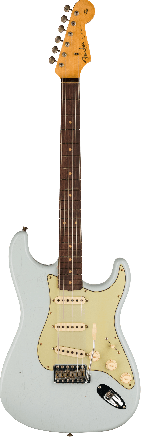 Fender Custom Shop 1959 Stratocaster Journeyman Relic, 3A Rosewood Fingerboard, Super Faded Aged Sonic Blue