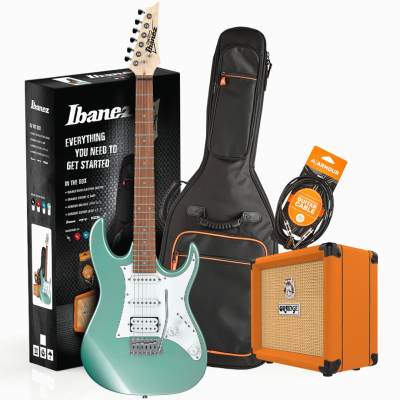 Ibanez RX40MGN Guitar Pack with Orange Crush Amplifier & Accessories