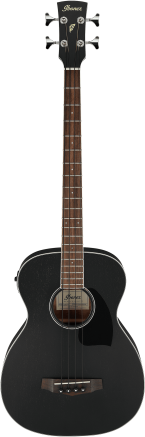 Ibanez PCBE14MH WK Acoustic Electric Bass Guitar in Weathered Black