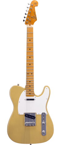 SX Vintage Series VET50 Tele Style Electric Guitar in Butterscotch Blonde
