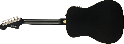 Fender Joe Strummer Campfire, Walnut Fingerboard, Matte Black